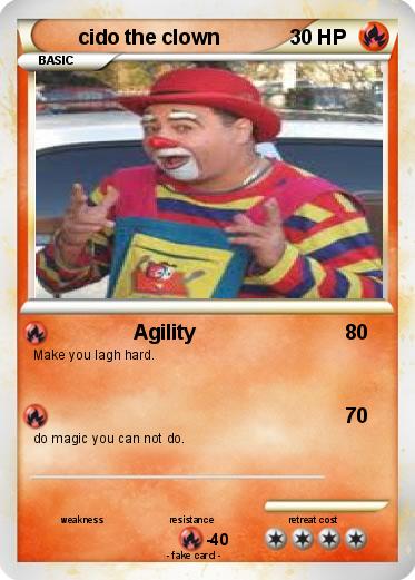 Pokemon cido the clown