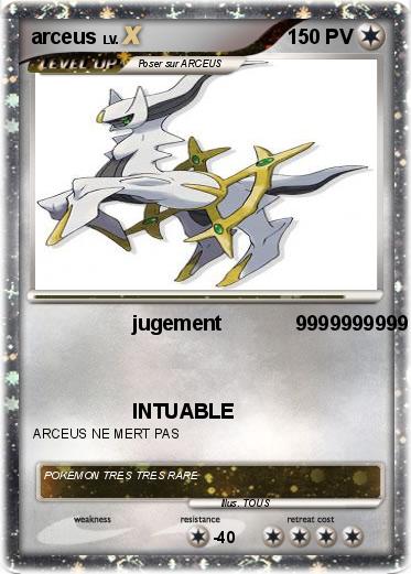 Pokemon arceus