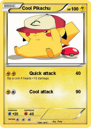 Pokemon Cool Pikachu