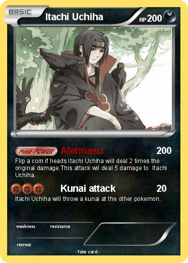 Pokemon Itachi Uchiha