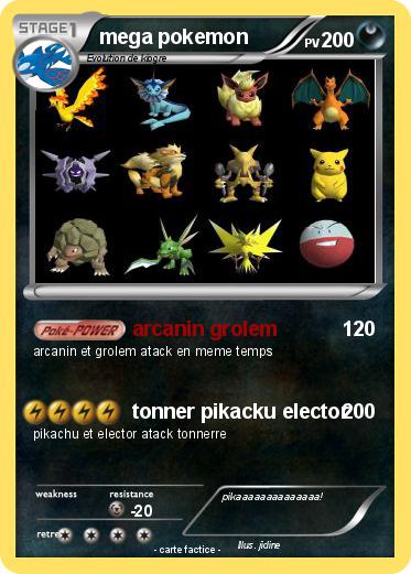 Pokemon mega pokemon
