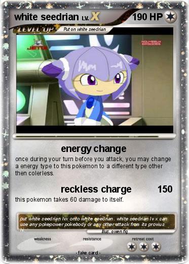 Pokemon white seedrian