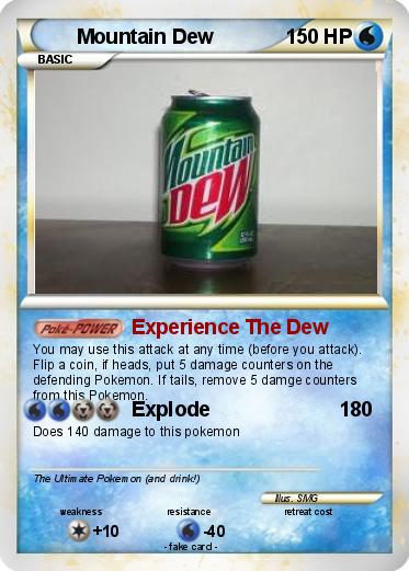 Pokemon Mountain Dew