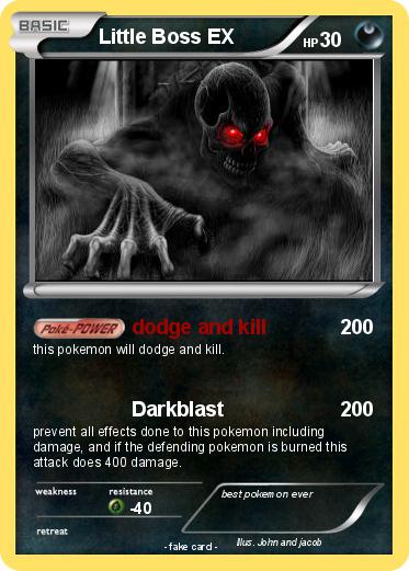 Pokemon Little Boss EX