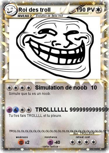 Pokemon Roi des troll