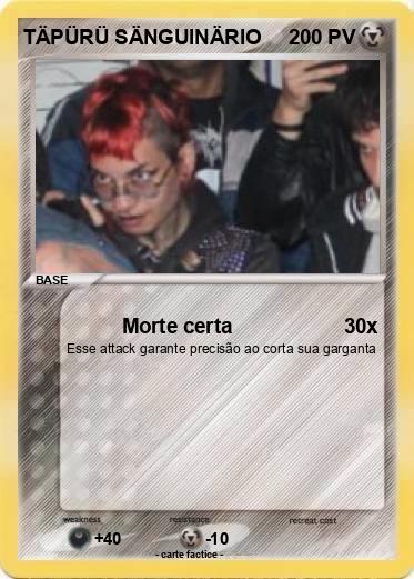 Pokemon TÄPÜRÜ SÄNGUINÄRIO