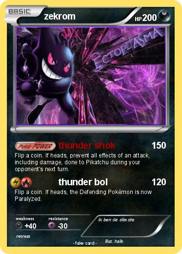 Pokemon zekrom