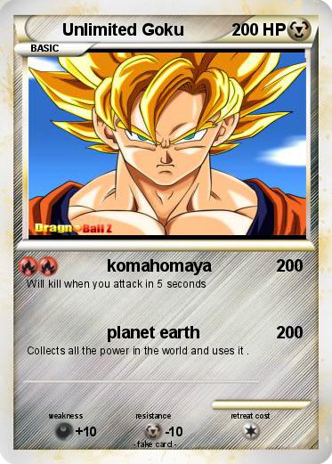 Pokemon Unlimited Goku