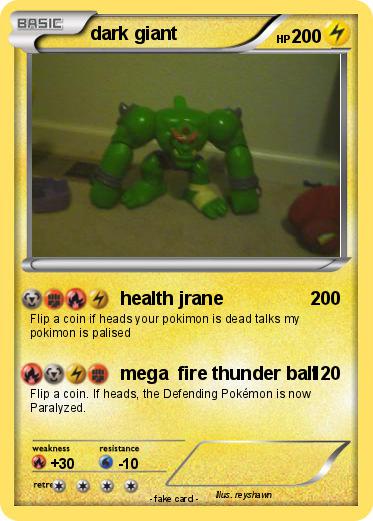 Pokemon dark giant