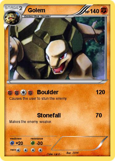 Pokemon Golem