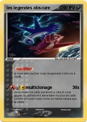 Pokemon les legendes obscure