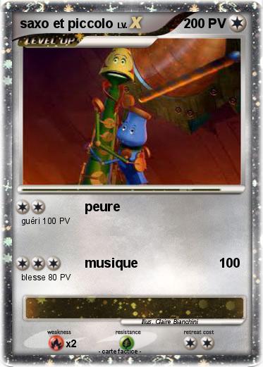 Pokemon saxo et piccolo