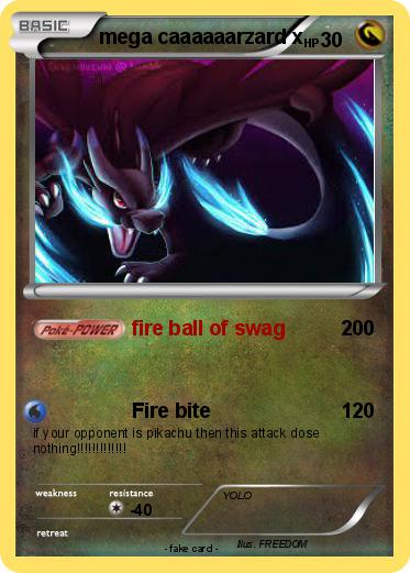 Pokemon mega caaaaaarzard x