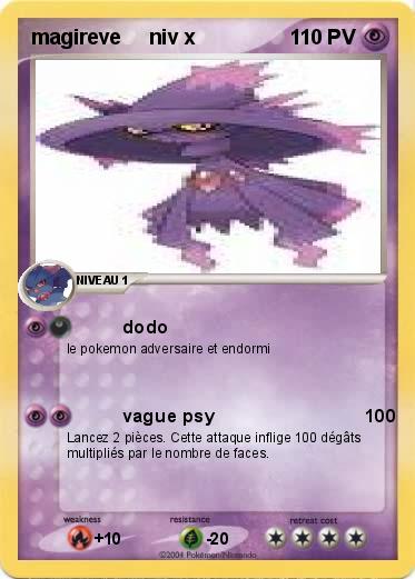 Pokemon magireve     niv x