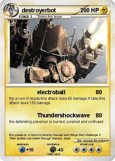 Pokemon destroyerbot
