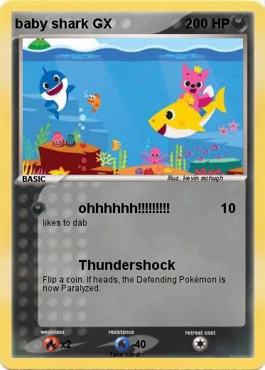 Pokemon baby shark GX