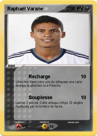 Pokemon Raphaël Varane