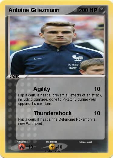 Pokemon Antoine Griezmann