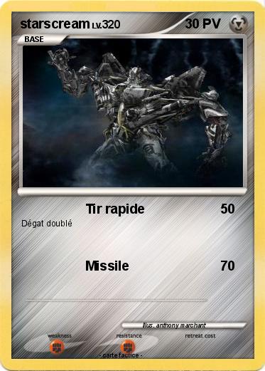 Pokemon starscream