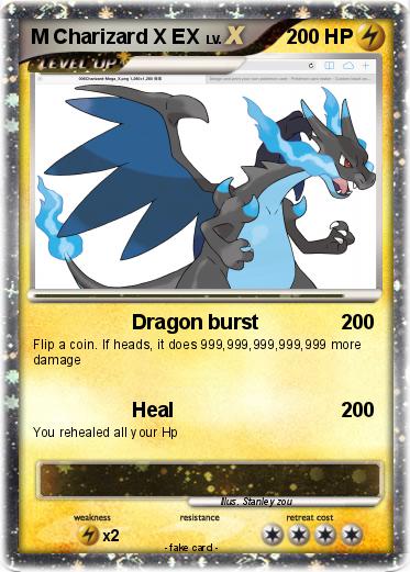 Pokemon M Charizard X EX