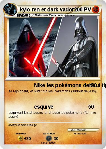 Pokemon kylo ren et dark vador