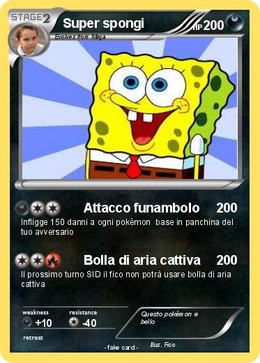 Pokemon Super spongi