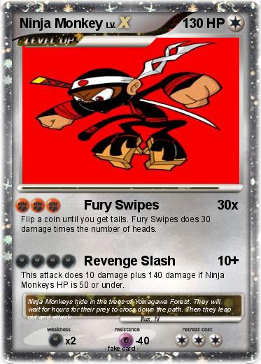 Pokemon Ninja Monkey