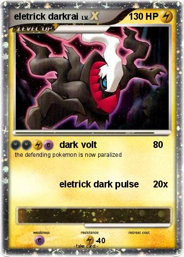 Pokemon eletrick darkrai