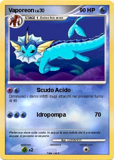 Pokemon Vaporeon