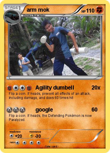 Pokemon arm mok