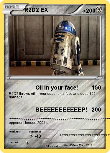 Pokemon R2D2 EX