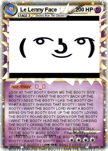 Pokemon Le Lenny Face