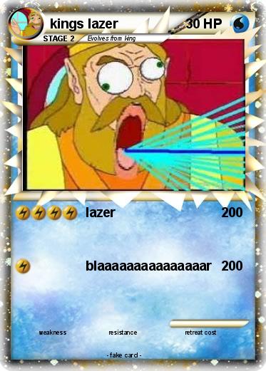 Pokemon kings lazer