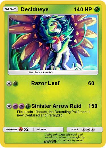 Pokemon Decidueye