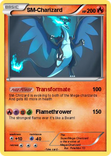 Pokemon SM-Charizard