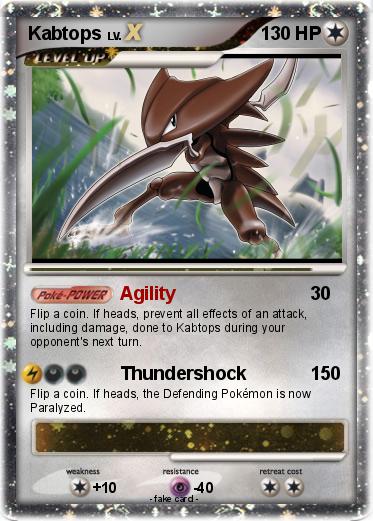 Pokemon Kabtops