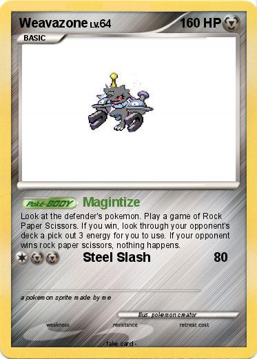 Pokemon Weavazone