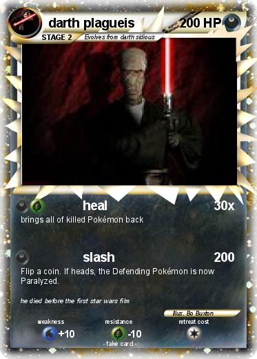 Pokemon darth plagueis