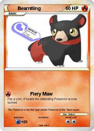 Pokemon Bearntling
