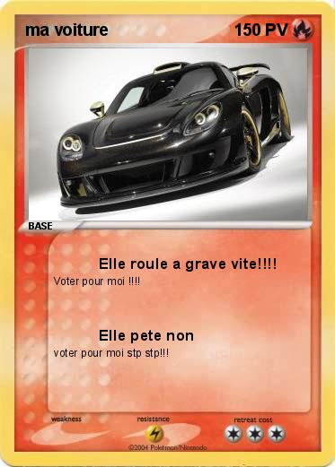 Pokemon ma voiture