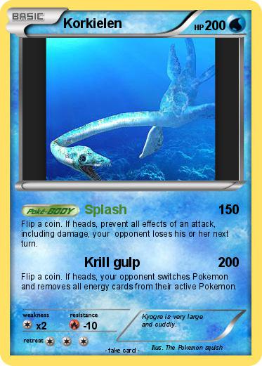 Pokemon Korkielen