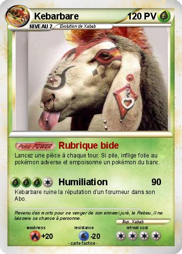 Pokemon Kebarbare