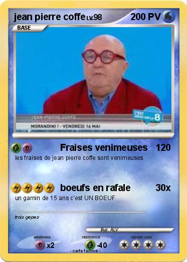 Pokemon jean pierre coffe