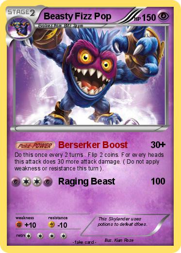 Pokemon Beasty Fizz Pop