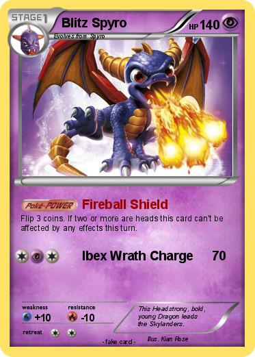 Pokemon Blitz Spyro