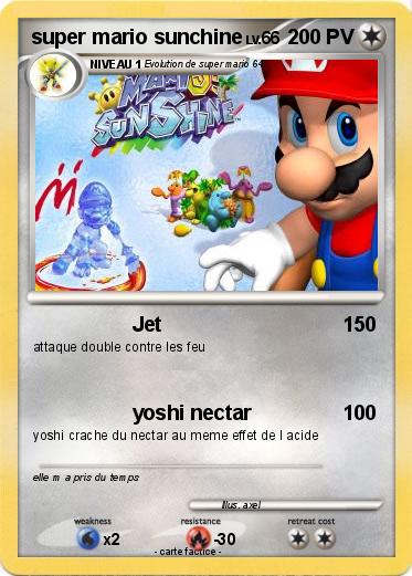 Pokemon super mario sunchine