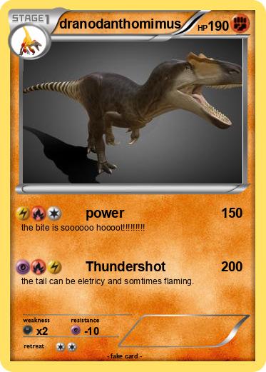 Pokemon dranodanthomimus