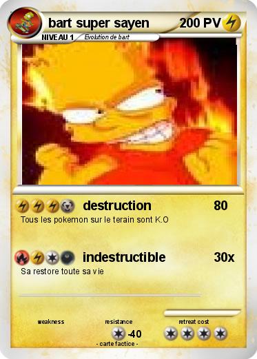 Pokemon bart super sayen