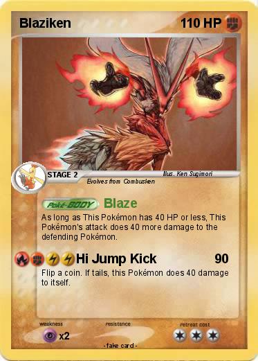 Pokemon Blaziken