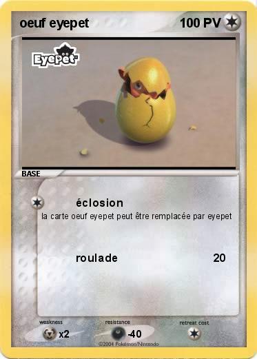 Pokemon oeuf eyepet